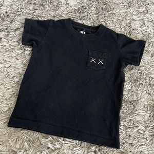 KAWS x Uniqlo Boys Shirt Size 110